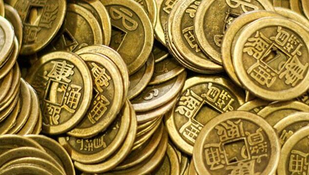 китайські монети амулети на удачу